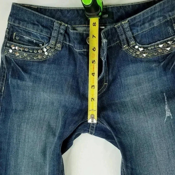 White House Black Market Size 00R Blanc Boot Leg - Picture 3 of 10